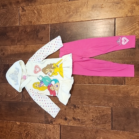 Disney Matching Sets Girls Disney Princess Matching Set Poshmark